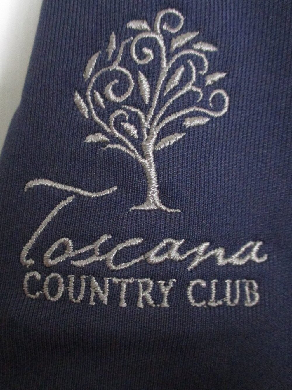 Under Armour Mens S/S "Toscana C.C. (Indian Wells, CA) Navy Golf Polo Shirt - L